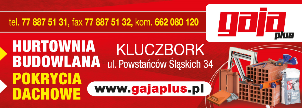 GAJA PLUS Kluczbork Hurtownia Budowlana / Pokrycia Dachowe