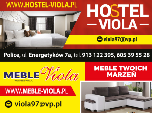 HOSTEL VIOLA | MEBLE VIOLA Police Meble Twoich Marzeń
