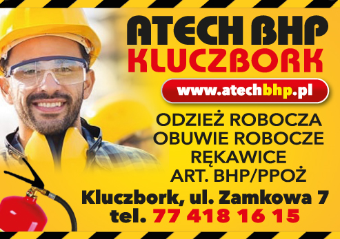 ATECH BHP Kluczbork Odzież Robocza / Obuwie Robocze / Rękawice / Art. BHP i PPOŻ.