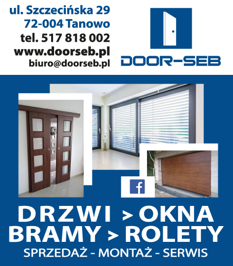 DOOR-SEB Tanowo Drzwi / Okna / Bramy / Rolety / Sprzedaż - Montaż - Serwis 