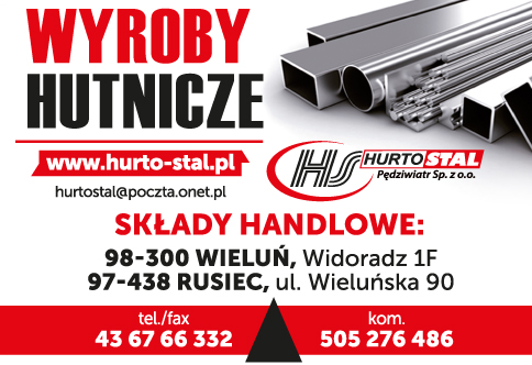 "HURTO-STAL" Pędziwiatr Sp. z o. o. Rusiec Wyroby Hutnicze 