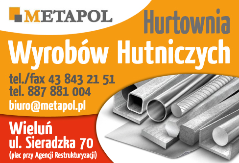 METAPOL Wieluń Hurtownia Wyrobów Hutniczych 