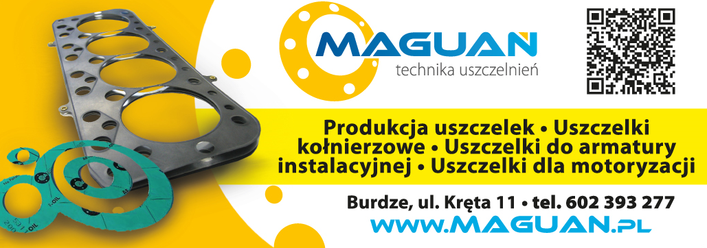 MAGUAN Technika Uszczelnień Burdze Produkcja Uszczelek