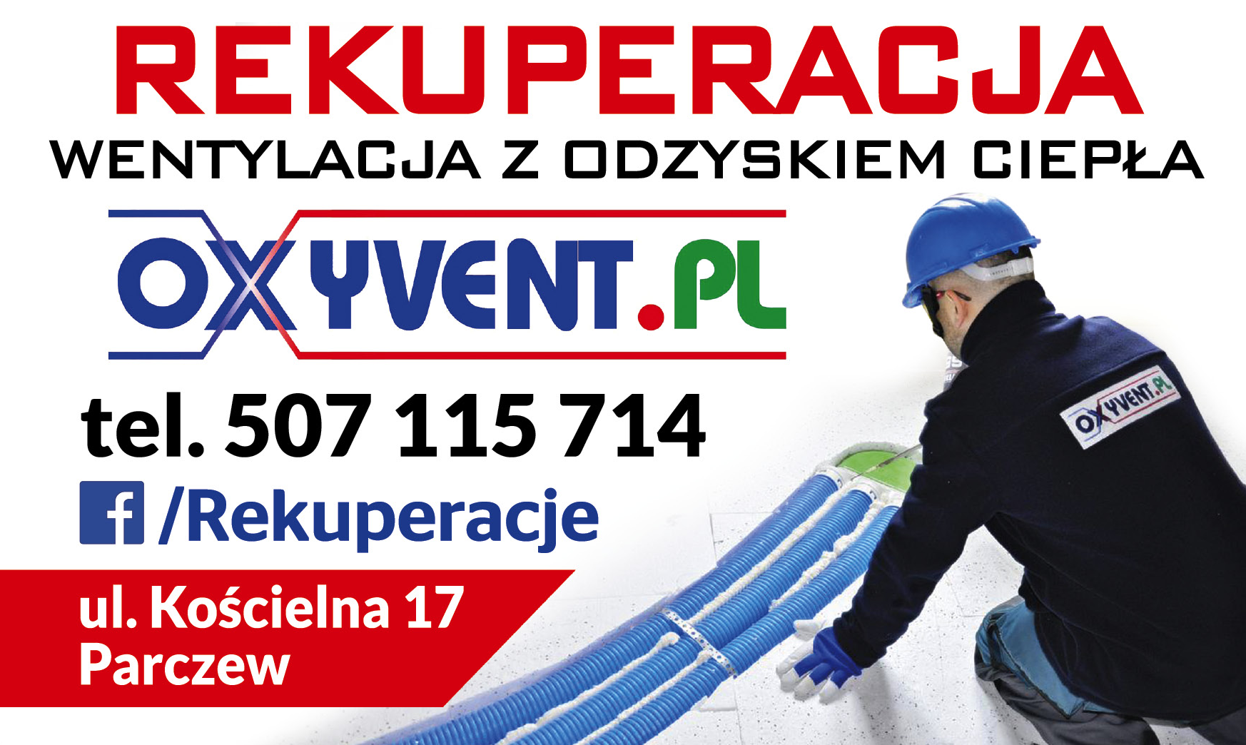 OXYVENT.PL Parczew Rekuperacja / Wentylacja z Odzyskiem Ciepła 