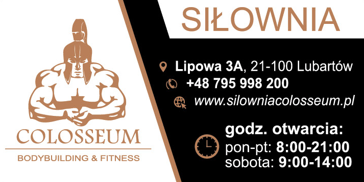 COLOSSEUM BODYBUILDING & FITNESS Lubartów Siłownia 