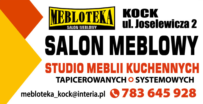 MEBLOTEKA SALON MEBLOWY Kock Studio Mebli Kuchennych / Tapicerowanych / Systemowych