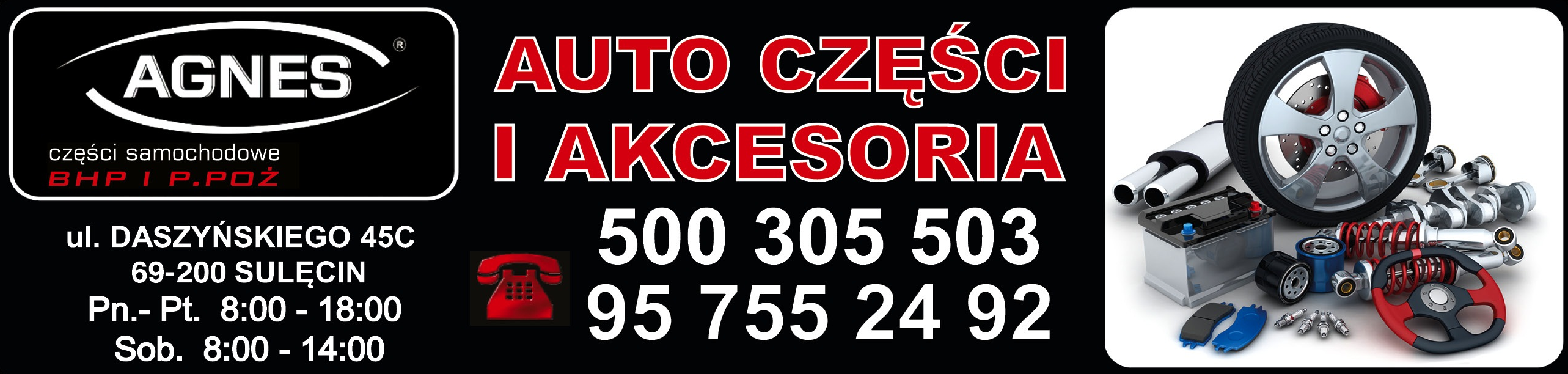 AGNES Sulęcin Auto Części i Akcesoria / Części Samochodowe 