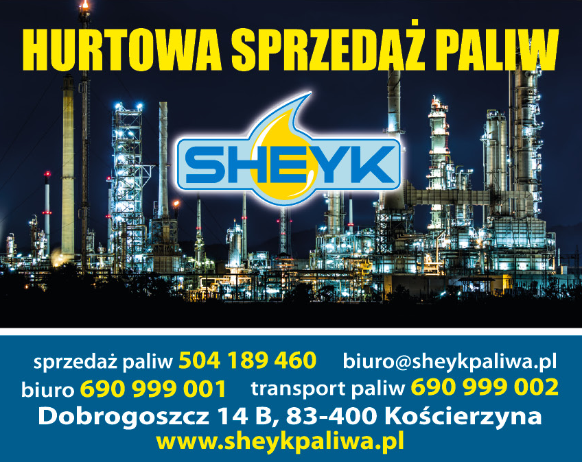SHEYK Dobrogoszcz Sprzedaż i Transport Paliw