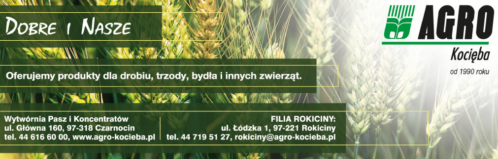 AGRO- Kocięba Czarnocin Wytwórnia Pasz i Koncentratów / Produkty dla Drobiu, Trzody, Bydła i Innych