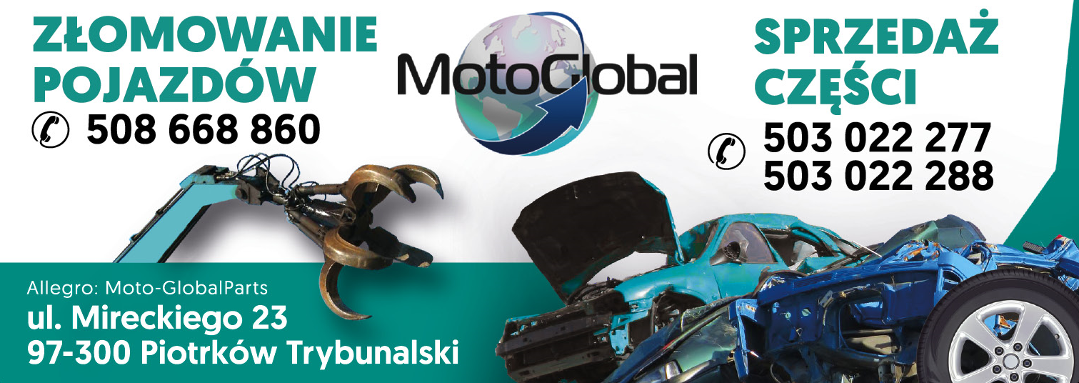 MOTO-GLOBAL Piotrków Trybunalski Złomowanie Pojazdów / Sprzedaż Części