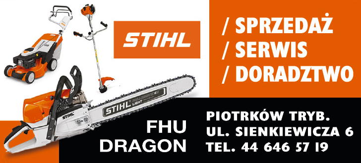 FHU DRAGON Piotrków Trybunalski STIHL Sprzedaż / Serwis / Doradztwo