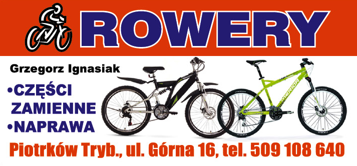Sklep Rowerowy Grzegorz Ignasiak Piotrków Trybunalski Rowery / Części Zamienne / Naprawa