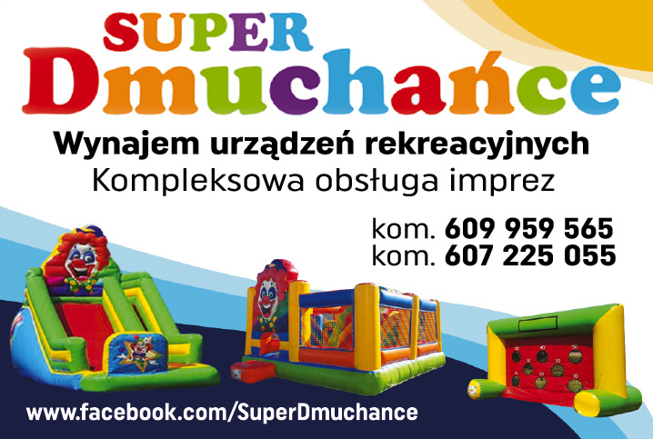 SUPER DMUCHAŃCE Staniszcze Małe Wynajem Urządzeń Rekreacyjnych / Kompleksowa Obsługa Imprez