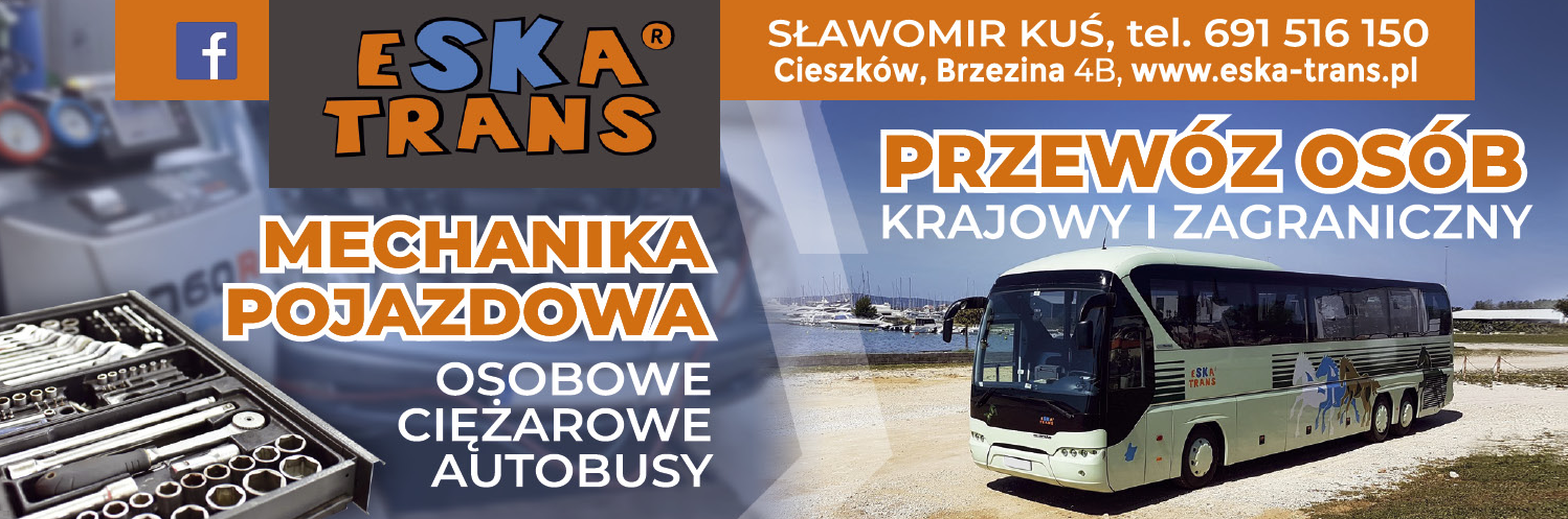 ESKA TRANS Sławomir Kuś Brzezina Przewozy Osób Krajowy i Zagraniczny / Mechanika Pojazdowa 