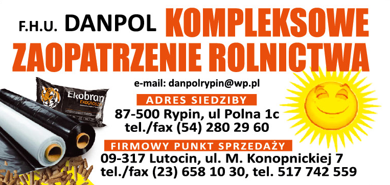 FHU DANPOL Rypin Kompleksowe Zaopatrzenie Rolnictwa