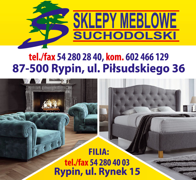 SKLEPY MEBLOWE SUCHODOLSKI Rypin 
