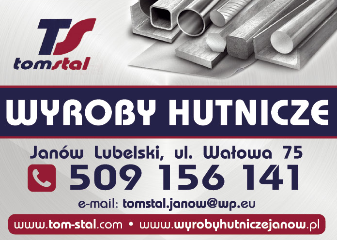 TOM-STAL Janów Lubelski Wyroby Hutnicze 