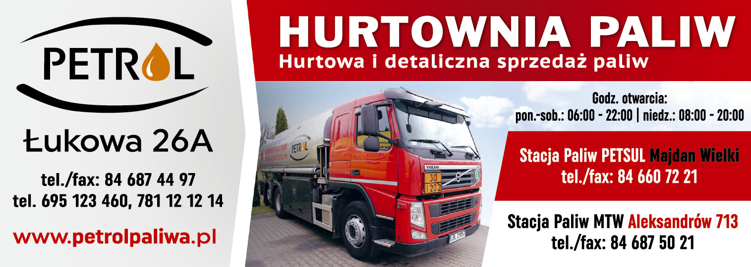 STACJA PALIW PETROL Łukowa Hurtowa i Detaliczna Sprzedaż Paliw 