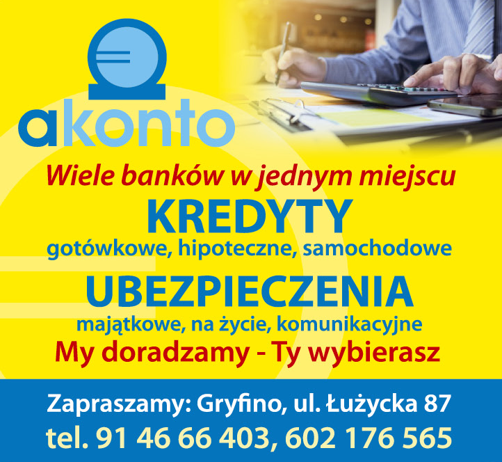 AKONTO Gryfino Wiele Banków w Jednym Miejscu / Kredyty / Ubezpieczenia