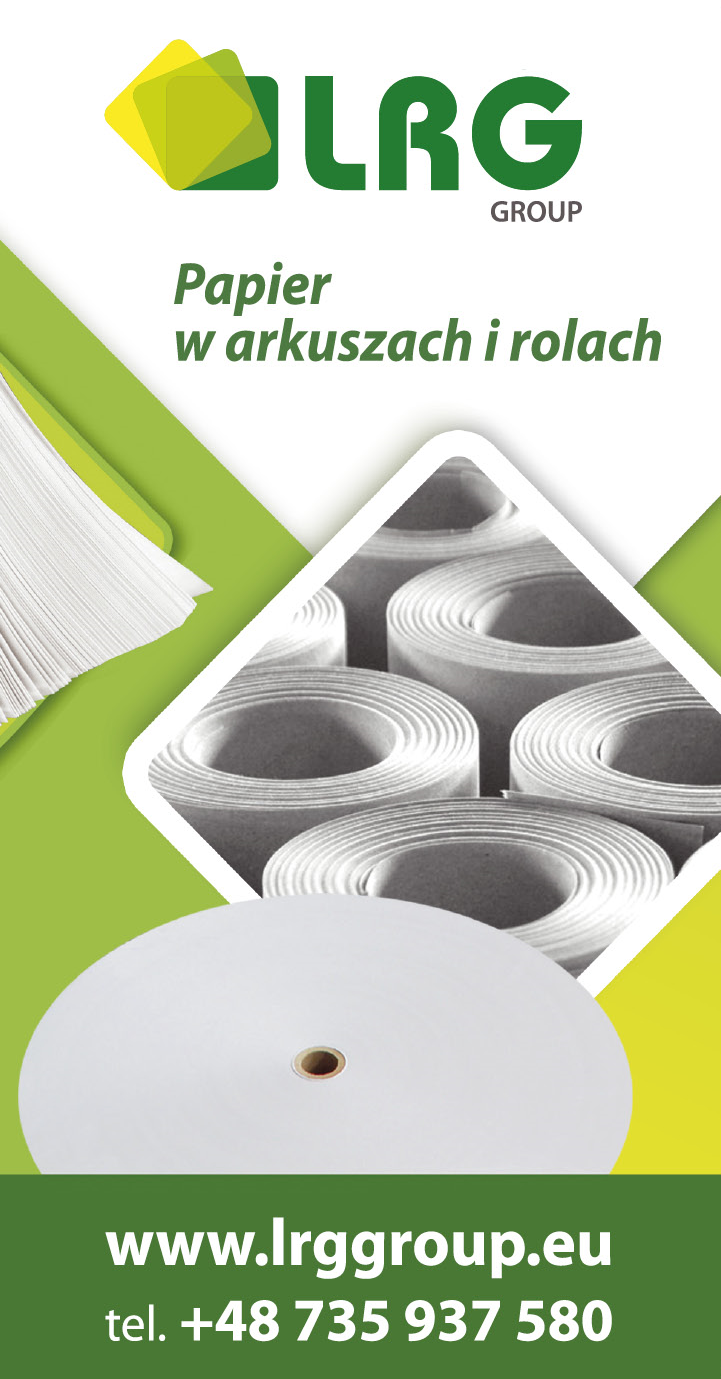 LRG CELL S.A. Gryfino Papier w Arkuszach i Rolach