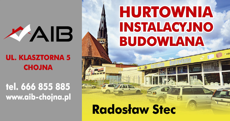 AIB Radosław Stec Chojna Hurtownia Instalacyjno-Budowlana