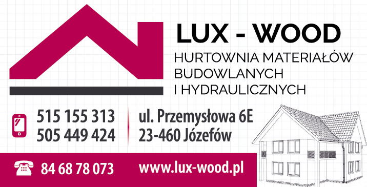 LUX - WOOD Józefów Hurtownia Materiałów Budowlanych i Hydraulicznych 