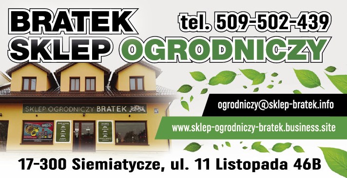 BRATEK Sklep Ogrodniczy Siemiatycze