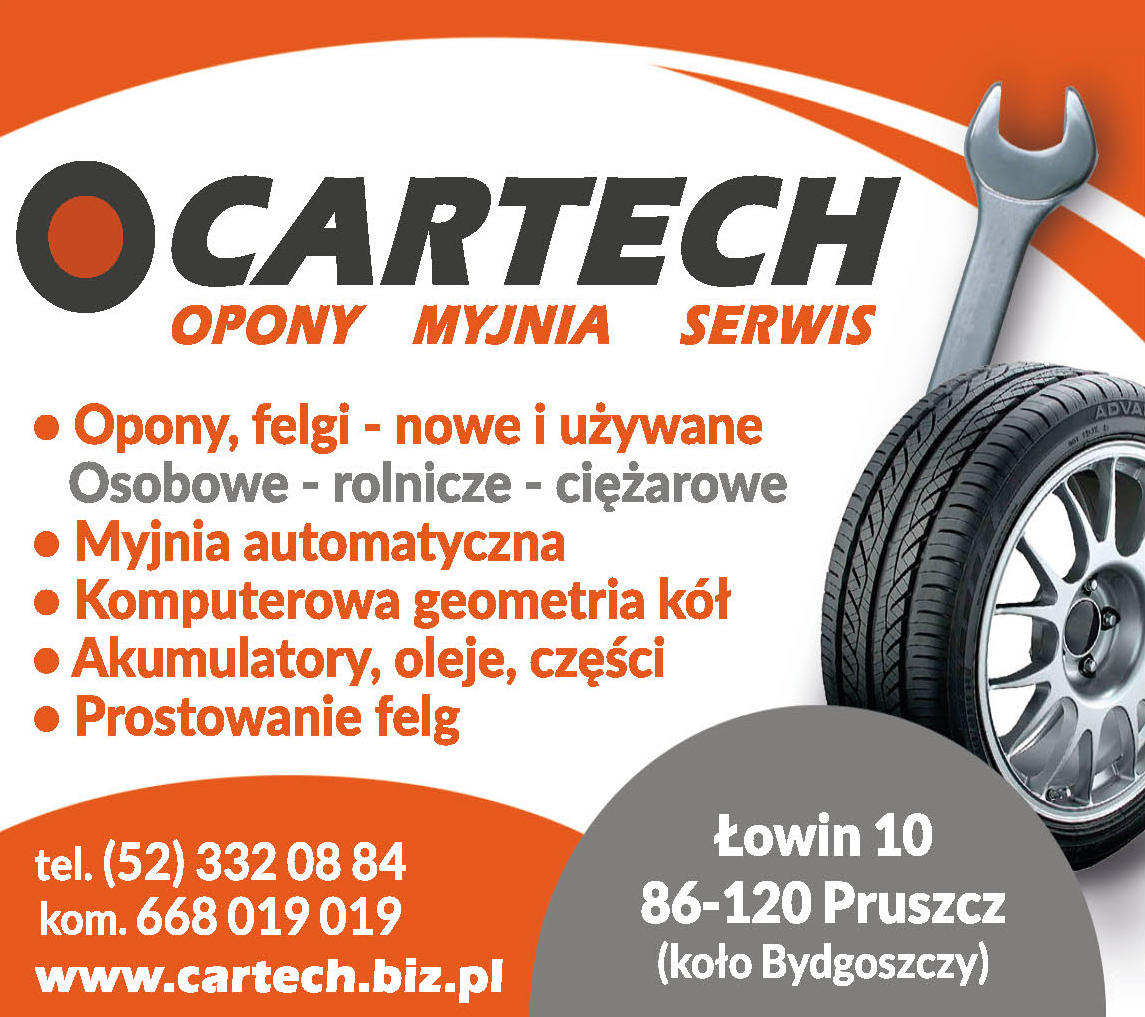 CARTECH Łowin Opony / Myjnia / Serwis 
