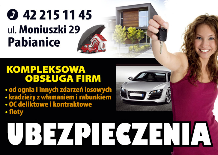 UBEZPIECZENIA Pabianice Kompleksowa Obsługa Firm