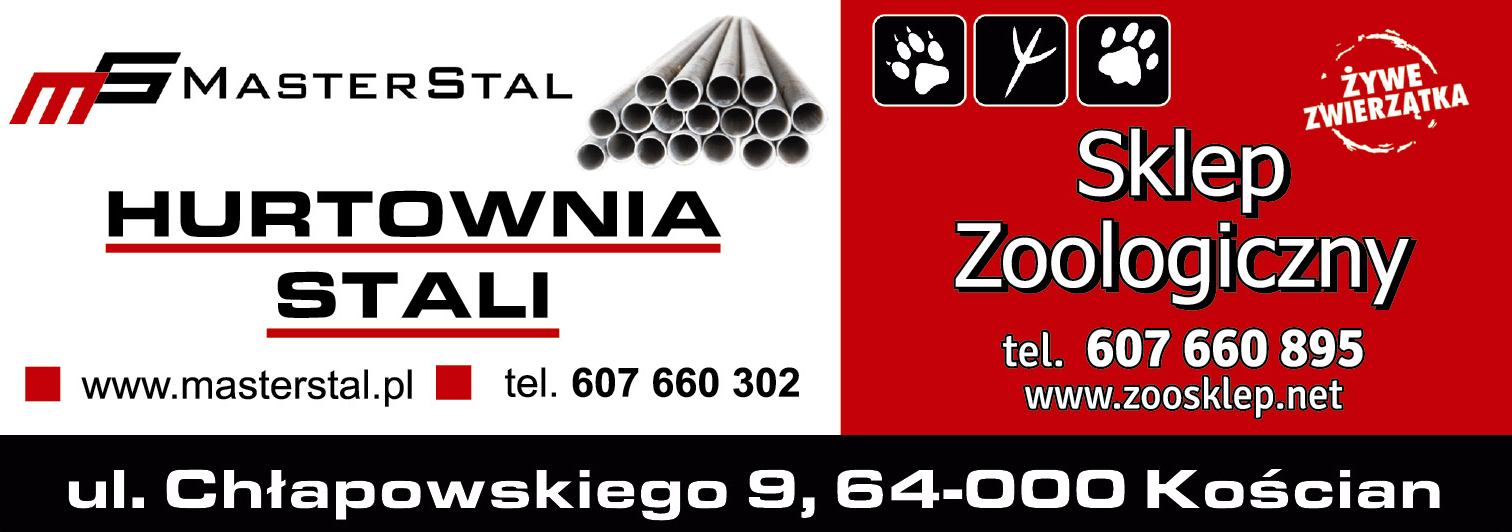 MASTER STAL Kościan Hurtownia Stali / Sklep Zoologiczny 