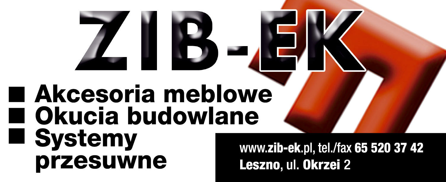 ZIB-EK Przemysław Siebner Leszno Akcesoria Meblowe / Okucia Budowlane / Systemy Przesuwne 