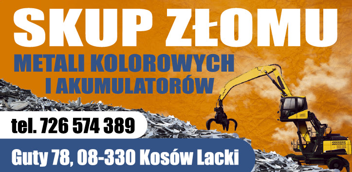 SKUP ZŁOMU Kosów Lacki 