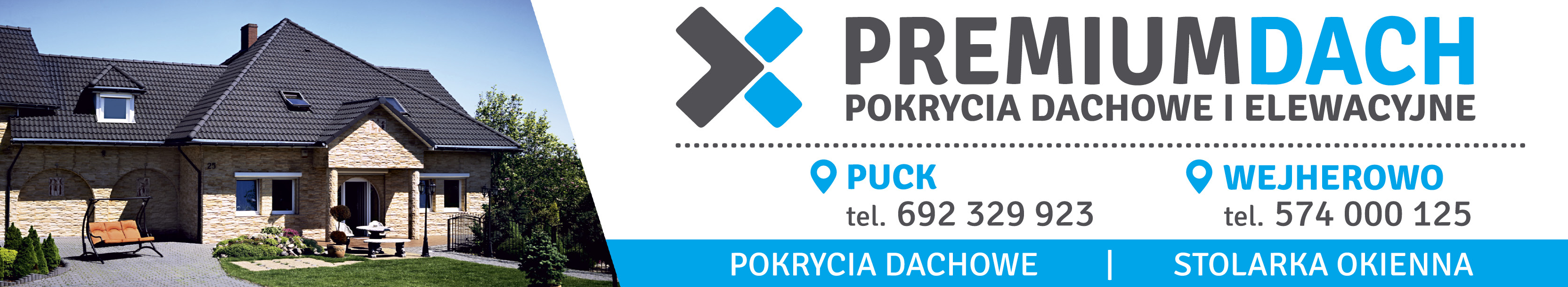 PREMIUMDACH Puck / Wejherowo - Pokrycia Dachowe, Stolarka Okienna