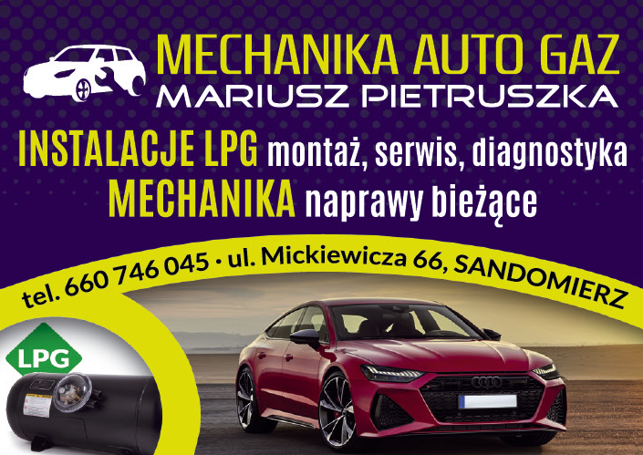 MECHANIKA AUTO GAZ Mariusz Pietruszka Sandomierz Instalacje LPG / Mechanika 