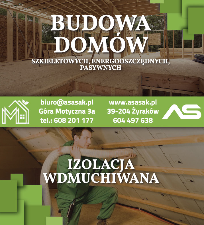 DOMY PASYWNE AS Góra Motyczna Budowa Domów Szkieletowych / Energooszczędnych / Pasywnych