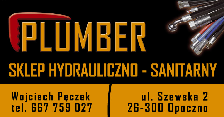 PLUMBER Wojciech Pęczek Opoczno Sklep Hydrauliczno-Sanitarny