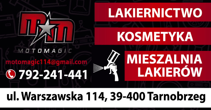 MM MOTO MAGIC Tarnobrzeg Lakiernictwo / Kosmetyka / Mieszalnia Lakierów
