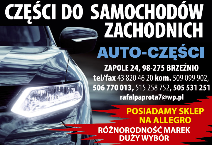 AUTO-CZĘŚCI Zapole Części Do Samochodów Zachodnich 