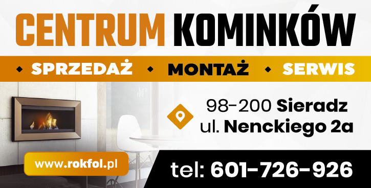 CENTRUM KOMINKÓW PHU ROKFOL Sieradz Sprzedaż - Montaż - Serwis 