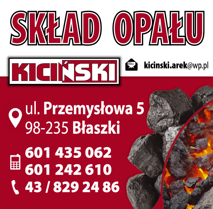 KICIŃSKI Skład Opału Błaszki 