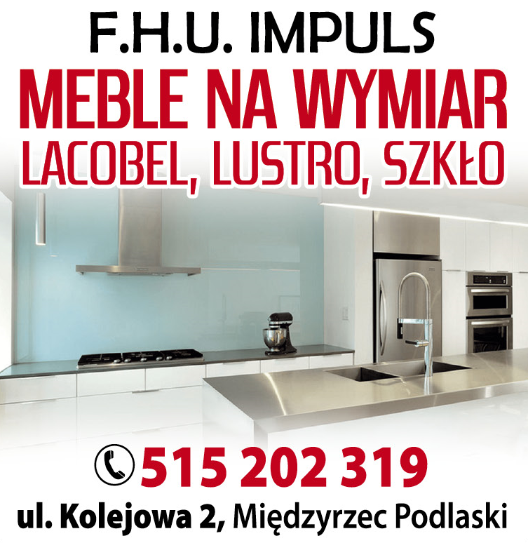 F.H.U. IMPULS Międzyrzec Podlaski Meble Na Wymiar Lacobel, Lustro, Szkło