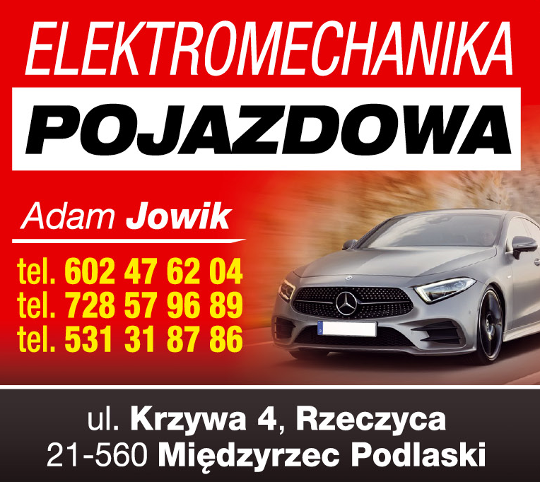 Elektromechanika Pojazdowa Adam Jowik Międzyrzec Podlaski