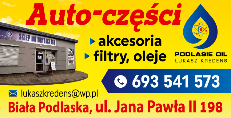 PODLASIE OIL Łukasz Kredens Biała Podlaska Auto-Części / Akcesoria / Filtry / Oleje