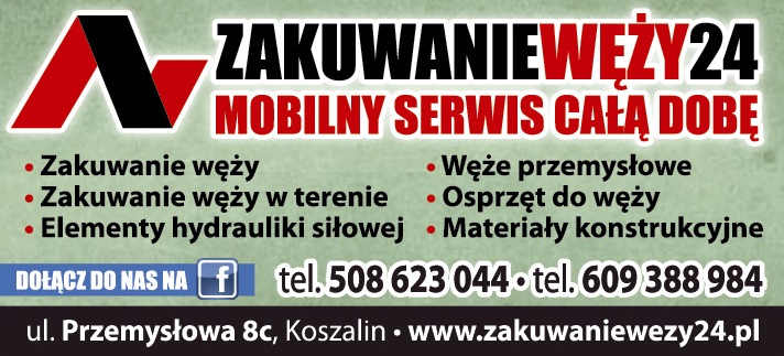 PPHU CEZARY KAMIŃSKI Koszalin Zakuwanie Węży 24 / Mobilny Serwis Całą Dobę 