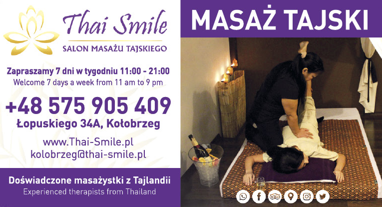 THAI SMILE Kołobrzeg Salon Masażu Tajskiego 
