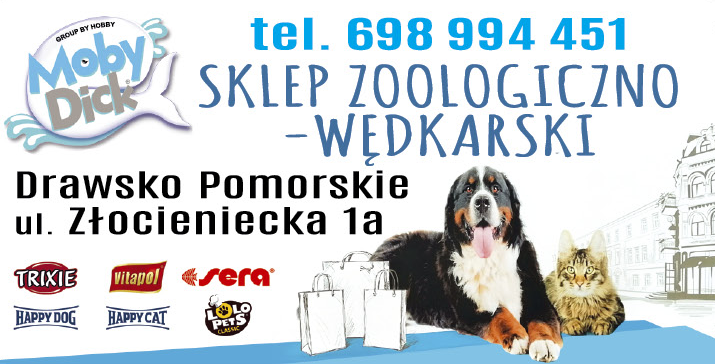 SKLEP ZOOLOGICZNO-WĘDKARSKI "MOBY DICK" Drawsko Pomorskie 