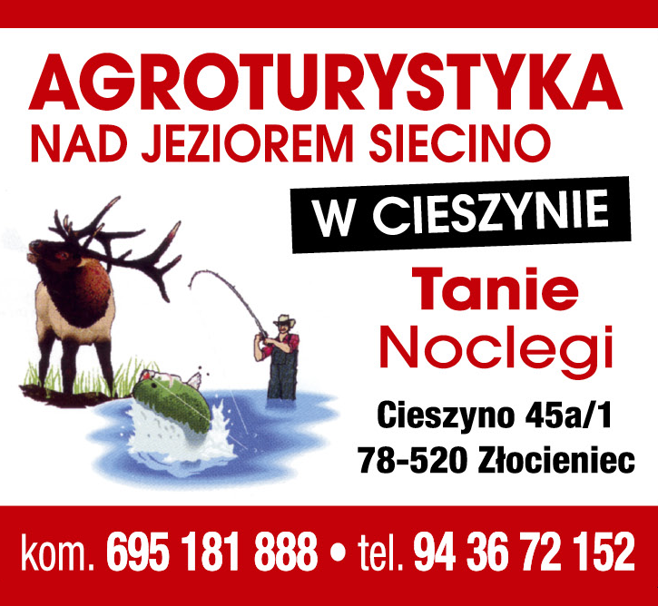 AGROTURYSTYKA Anna Lorek Złocieniec Tanie Noclegi