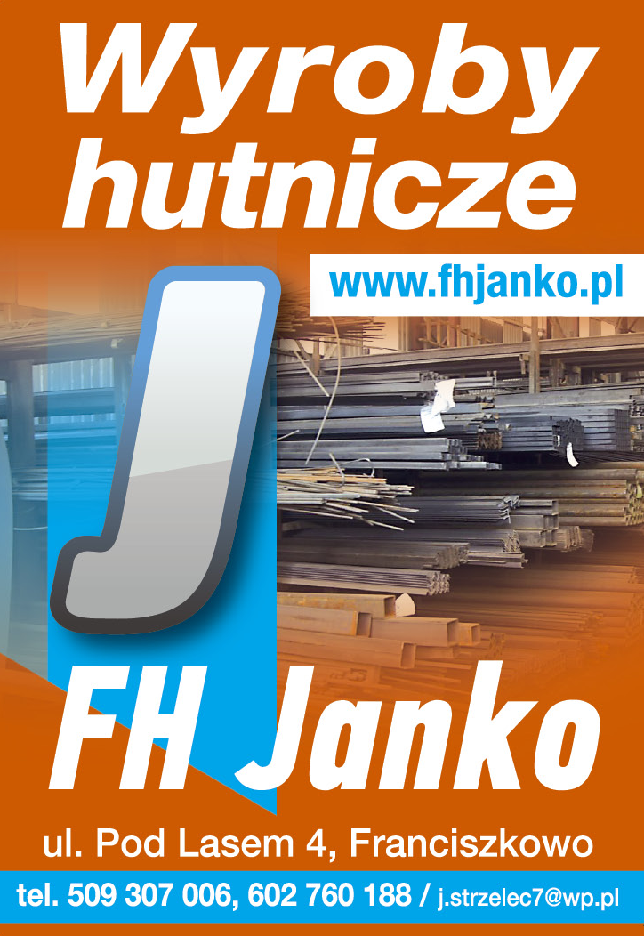 F.H JANKO Jan Strzelec Franciszkowo Wyroby Hutnicze 