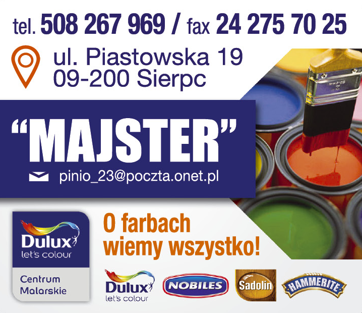 Majster III. Sklep Firmy Kasztelanka Sierpc 