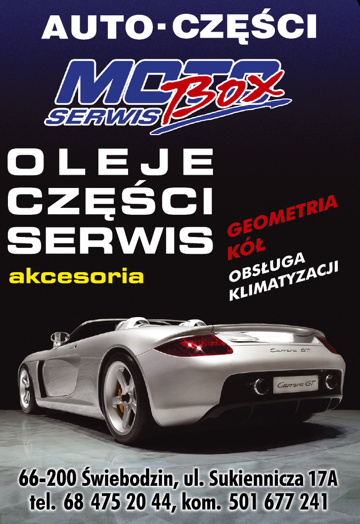 MOTO BOX SERWIS Świebodzin Auto-Części Oleje / Części / Serwis 